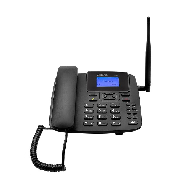 Telefone sem Fio Dect 6.0 TS60V Preto - Intelbrás - CELULARES E TELEFONES - TELEFONE  SEM FIO : PC Informática